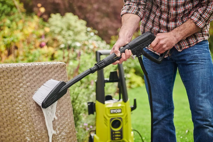 Ryobi RY130PWA 1600W 130bar Pressure Washer - Green