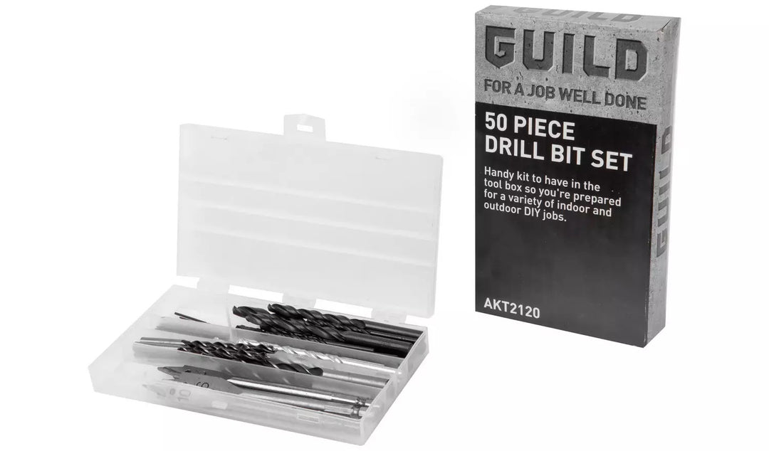 Guild 50 Piece Drill Bit Set