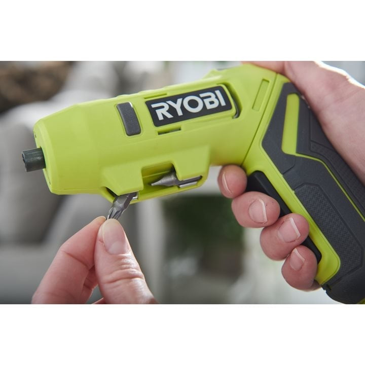 Ryobi RSDP4-120G-04 V Cordless Pivoting Screwdriver (1x 4V 2.0Ah)