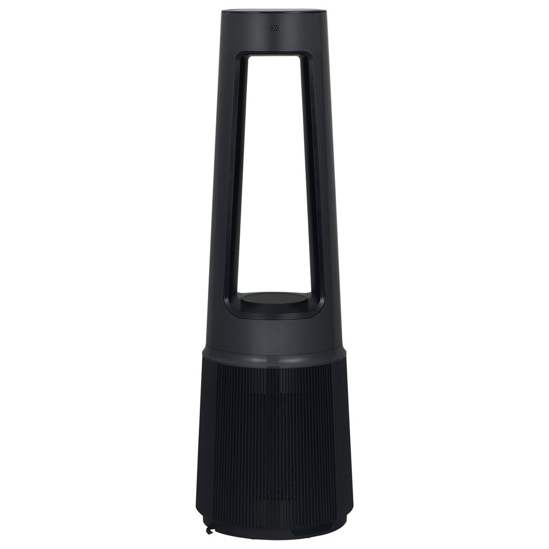 Bush Black Bladeless Cool, Purify & Heat Tower Fan