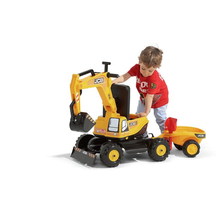 JCB Excavator Trailer Children's Playset