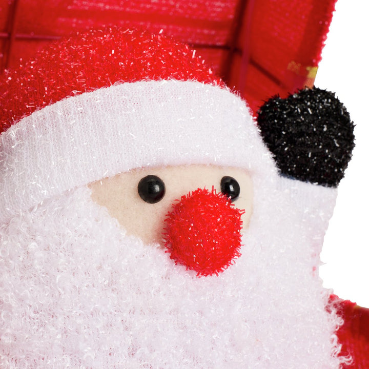 Home Animated Light Up Santa Gift Box