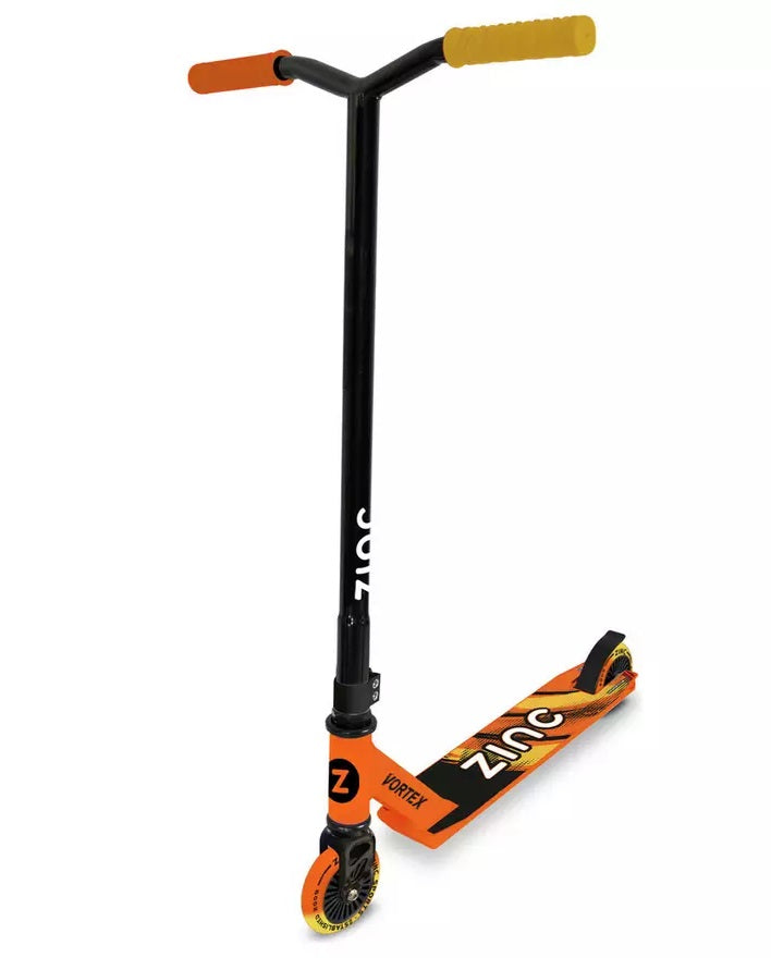 Zinc Vortex Kids Stunt Scooter - Yellow/ Orange