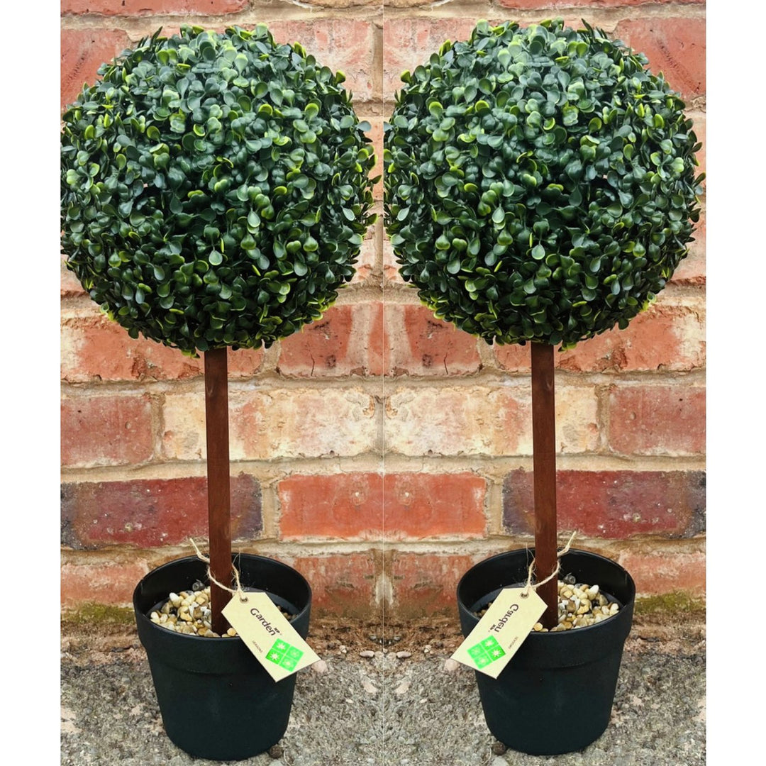 Garden XP Artificial Topiary Trees - Set of 2