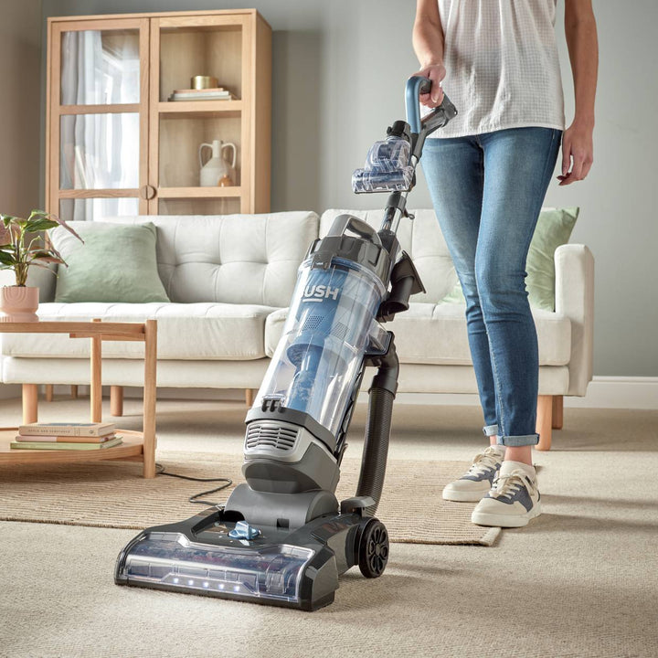 Bush Multi Cyclonic Upright Pet Corded Vacuum Cleaner - VUS34AE2BNSL2370UK