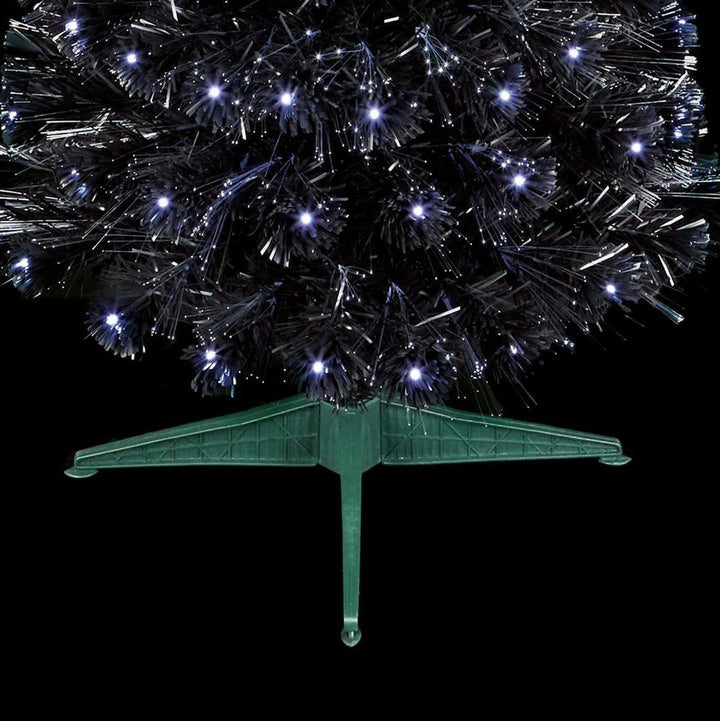 Premier Decorations 4ft LED Slim Christmas Tree - Black