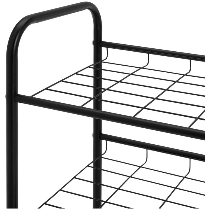 Home Jorn 6 Shelf Shoe Storage Rack - Black