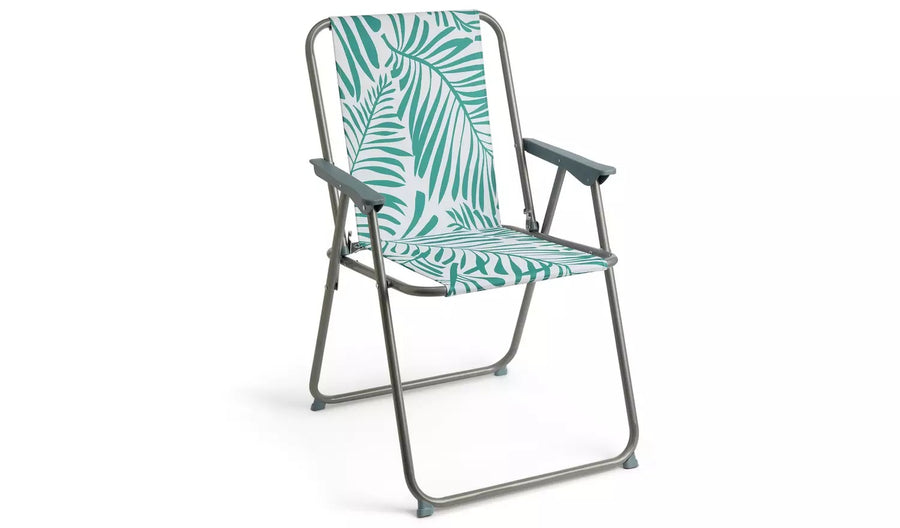 Habitat Global Leaf Folding Garden Chair - Green