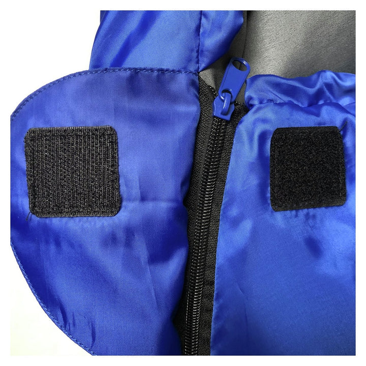 Pro Action 300GSM Mummy Sleeping Bag - Blue