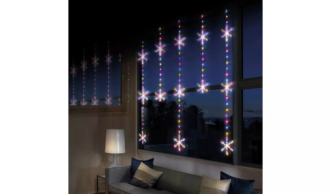 Premier Decorations Rainbow Star Christmas Window Lights