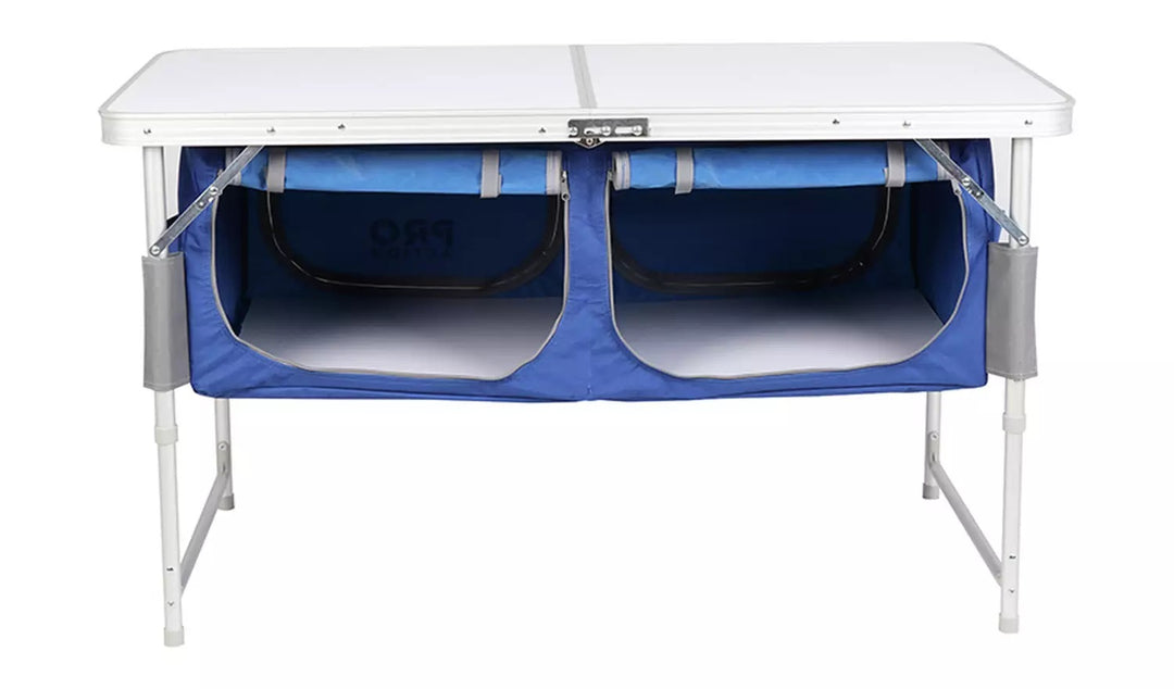 Pro Action Camping Table with Storage
