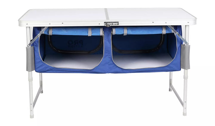 Pro Action Camping Table with Storage