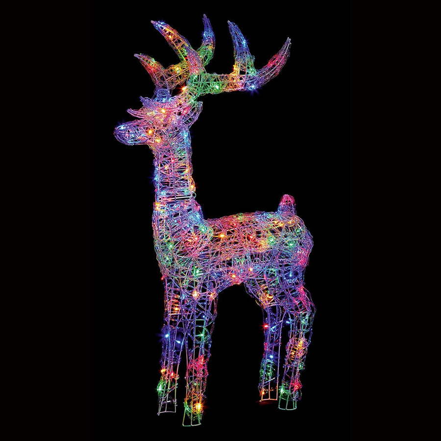 Premier Decorations Pre lit Christmas Reindeer Decoration