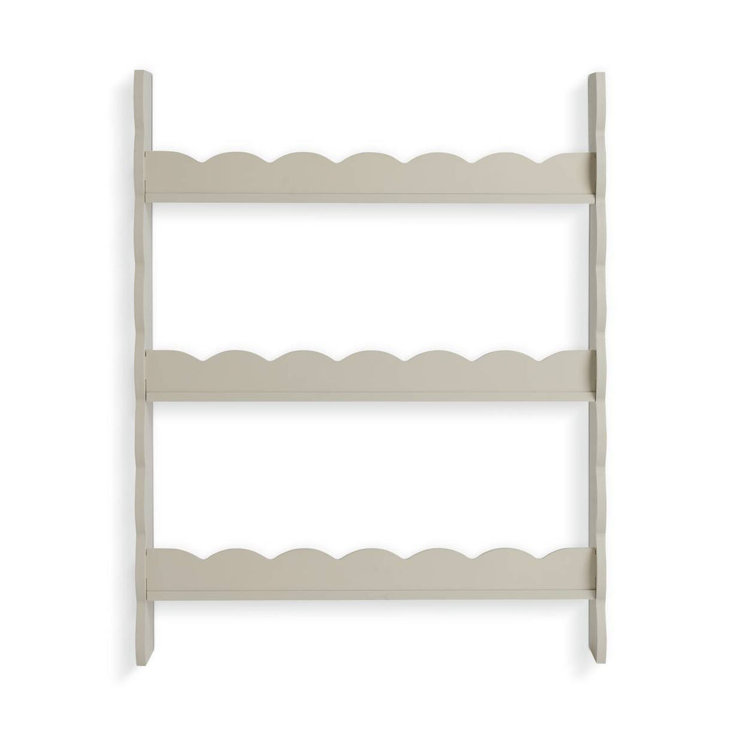 Habitat Kids Flo Wavy Wall Mounted Storage - Grey