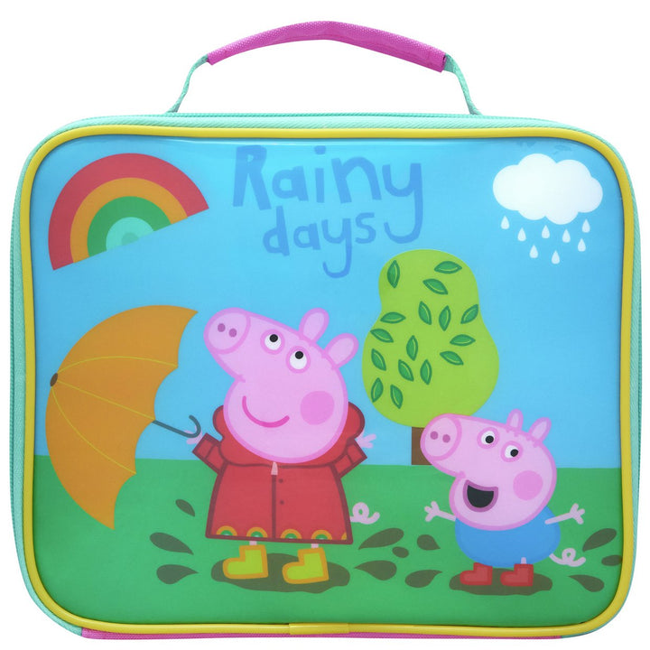 Peppa Pig Lunch Bag And Bottle Set - 400ml