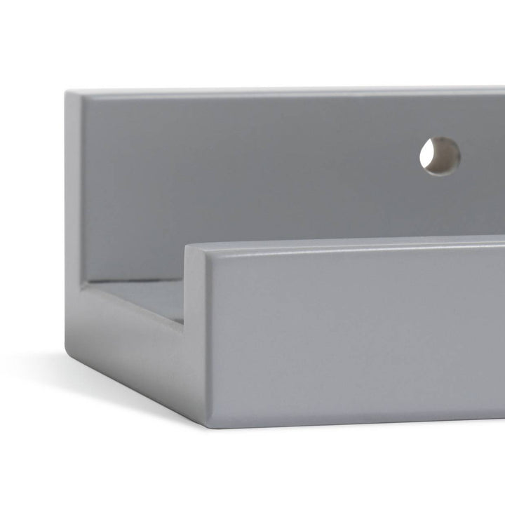 Home Jak 40cm Picture Rail - Grey Gloss