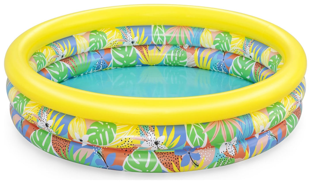 Bestway 6ft Floral Paradise Paddling Pool