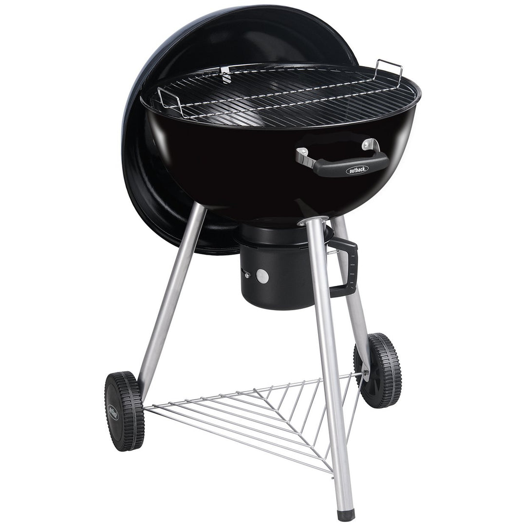 Outback Comet 50cm Kettle Charcoal BBQ - Black