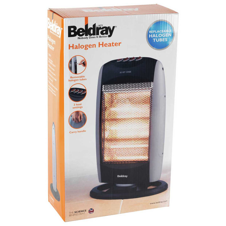 Beldray 1.2kW Halogen Heater