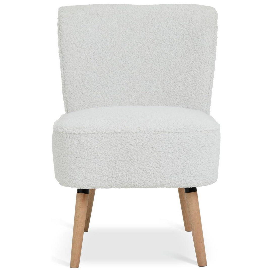 Habitat Eppy Boucle Chair - Cream