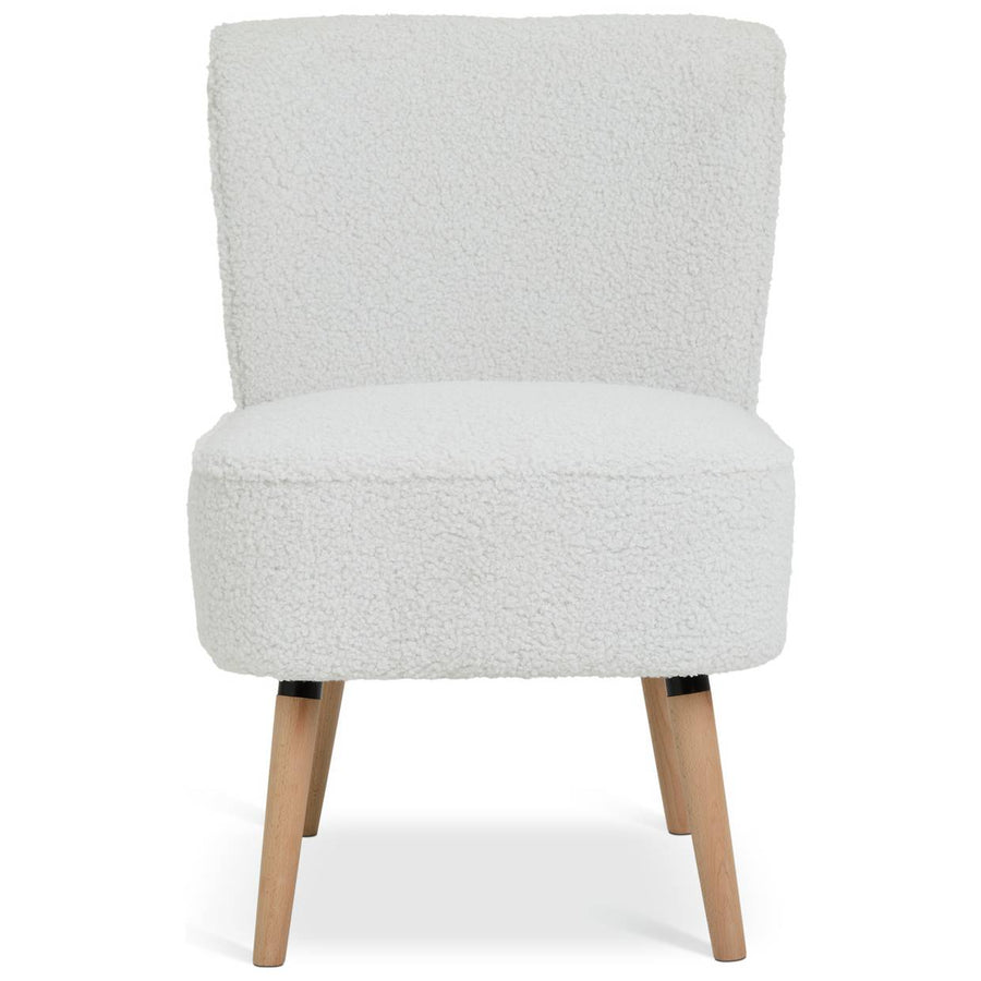 Habitat Eppy Boucle Chair - Cream