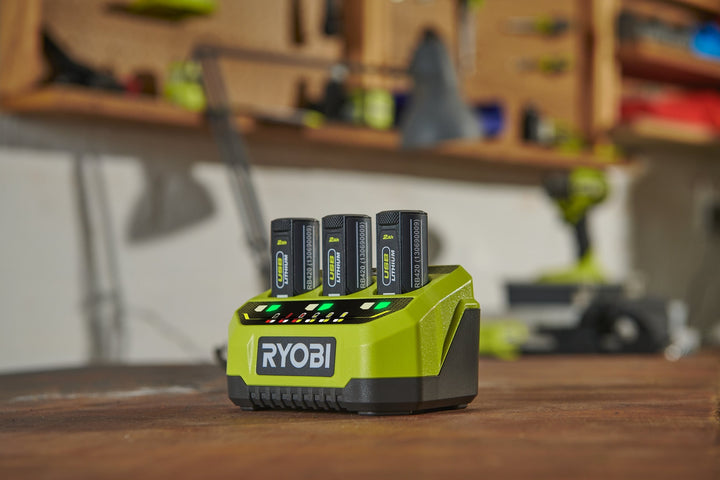 Ryobi RC43P 4V 3-Port Charger 