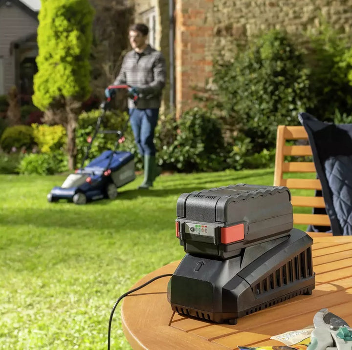 Spear & Jackson SCR3637A 37cm Cordless Rotary Lawnmower - 36V