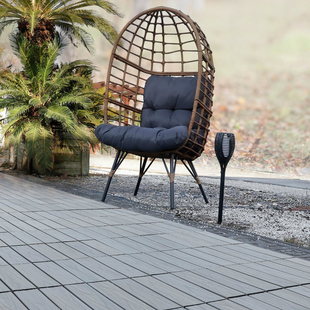 Workpro Decking Tiles 4 Pack - Grey