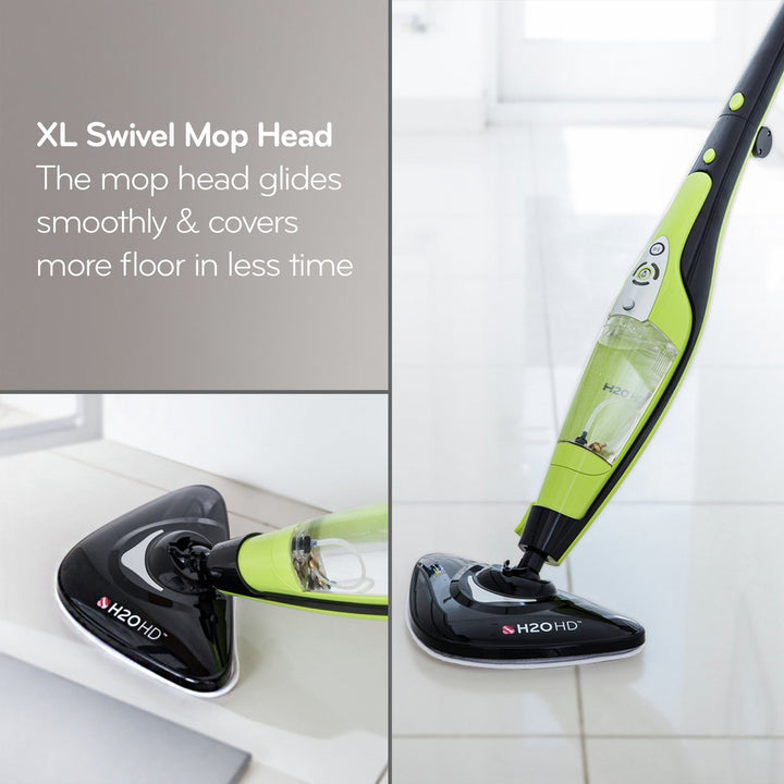 H2O HD Pro 5-in-1 Steam Mop and Handheld Steam Cleaner