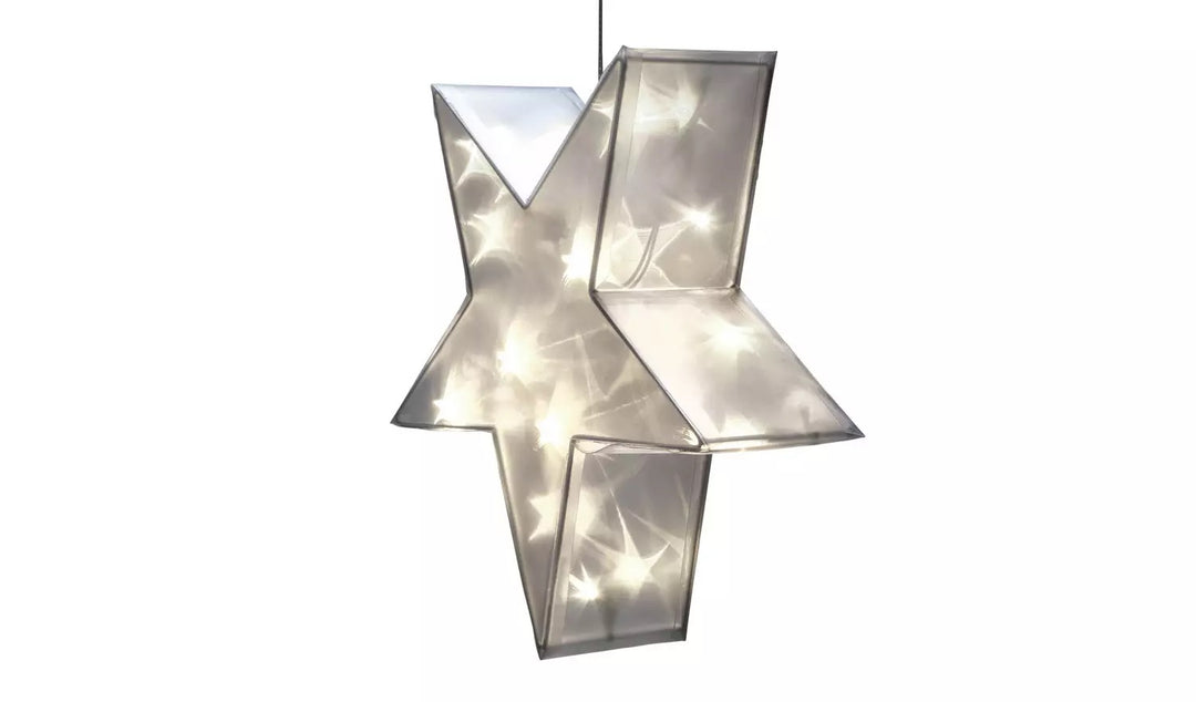 Home Acrylic Moving Lights Christmas Star Decoration