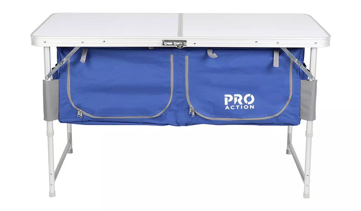 Pro Action Camping Table with Storage