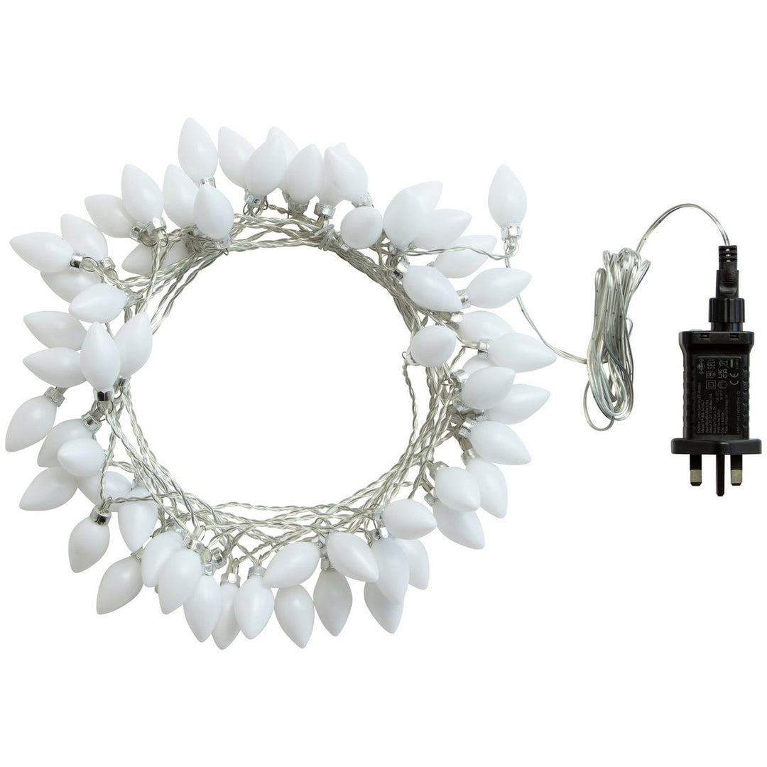 NEEDS WEIGHING Habitat 60 Warm White Large LED Bulb Christmas Tree Lights