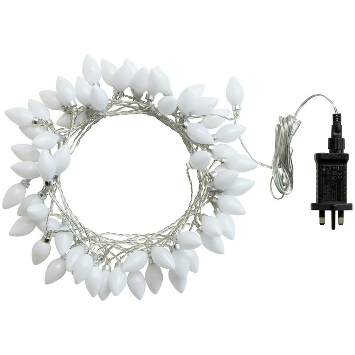 NEEDS WEIGHING Habitat 60 Warm White Large LED Bulb Christmas Tree Lights