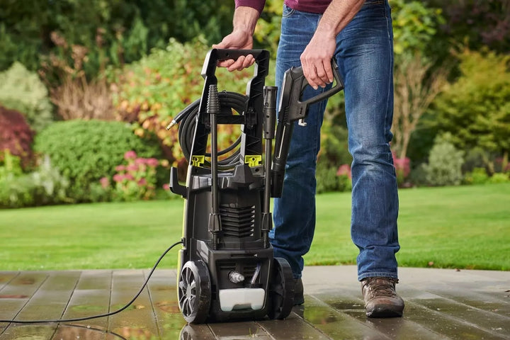Ryobi RY130PWA 1600W 130bar Pressure Washer - Green