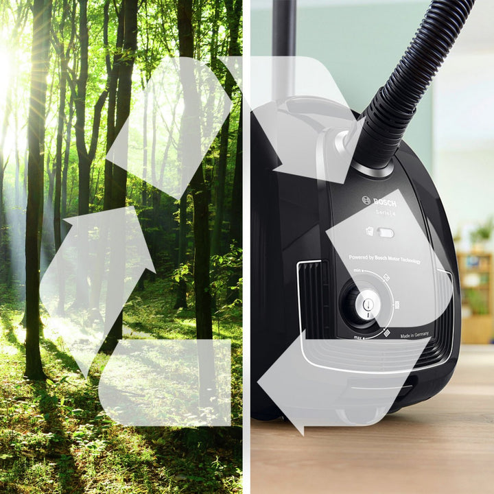 Bosch Serie 4 ProEco Corded Bagged Cylinder Vacuum Cleaner
