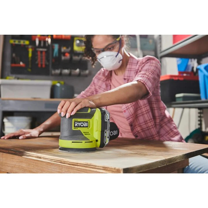 Ryobi RROS18-0 18V ONE+ Cordless Random Orbit Sander (Bare Tool)