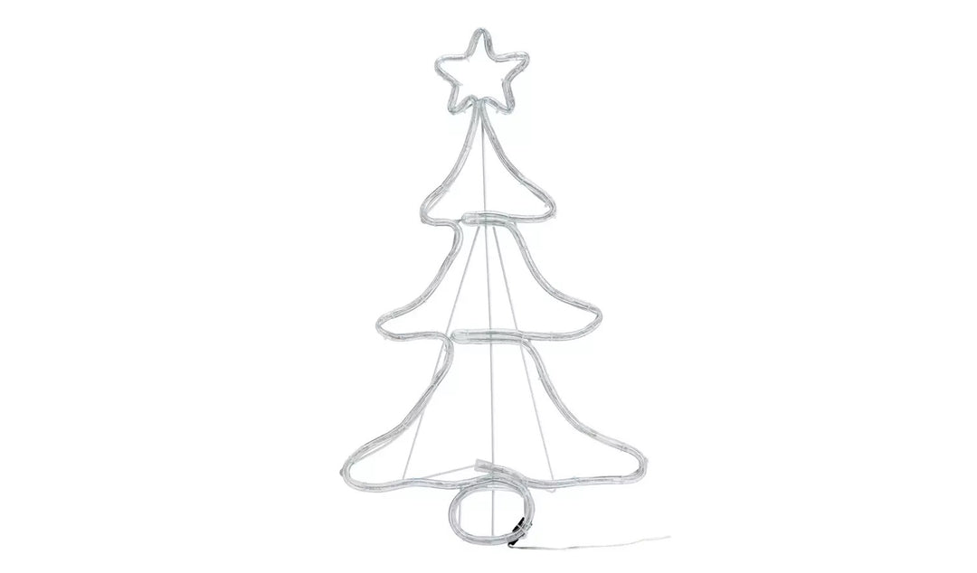 Home Christmas Neon Light Up Tree Decoration