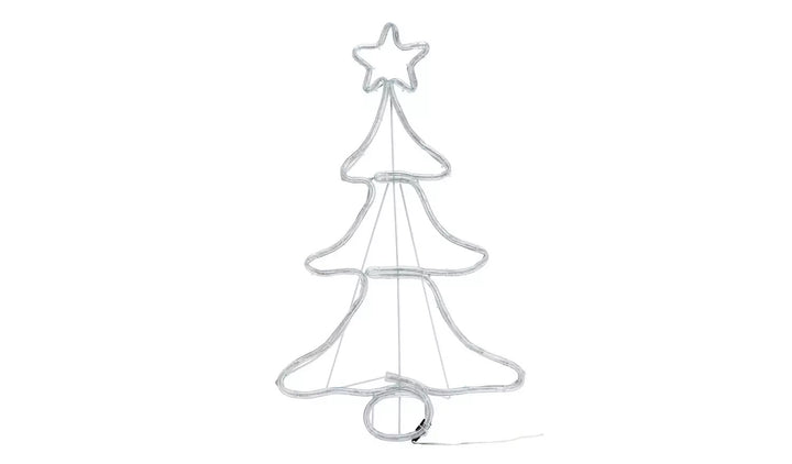 Home Christmas Neon Light Up Tree Decoration