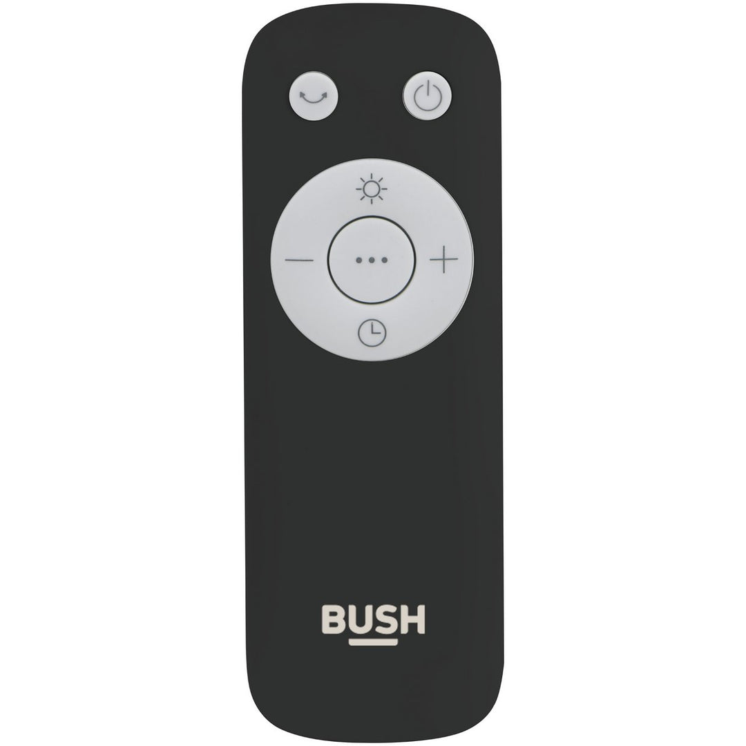 Bush Black Bladeless Cool, Purify & Heat Tower Fan