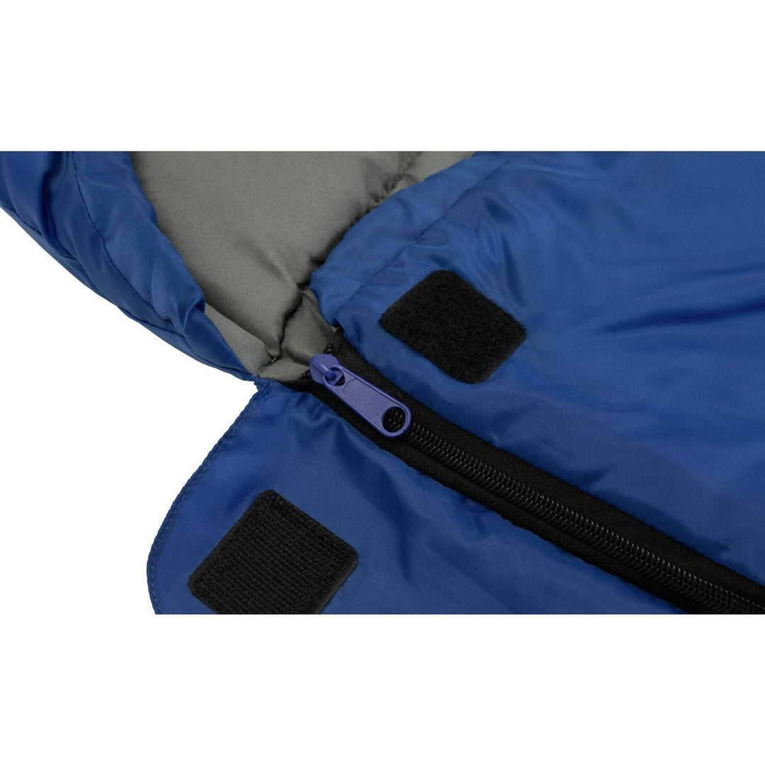 New Pro Action 300gsm Single Envelope Sleeping Bag - Blue