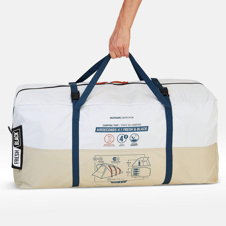 Decathlon Quechua Air Seconds 4 Person Inflatable Camping Tent