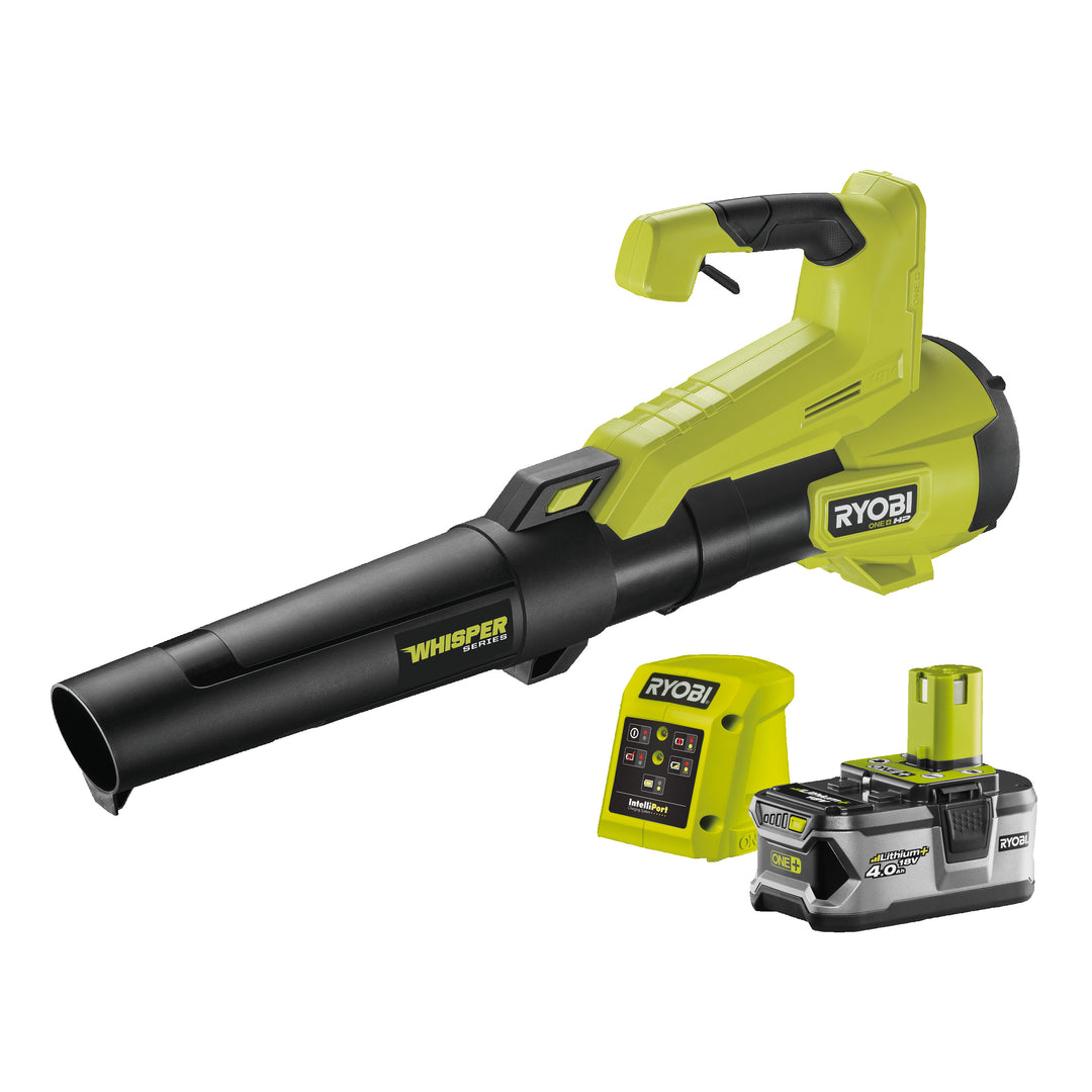 Ryobi RY18BLXC-140 18v ONE+ Cordless Whisper Leaf Blower