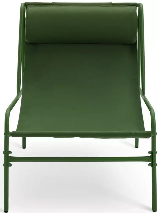 Habitat Teka Metal Garden Chair - Green