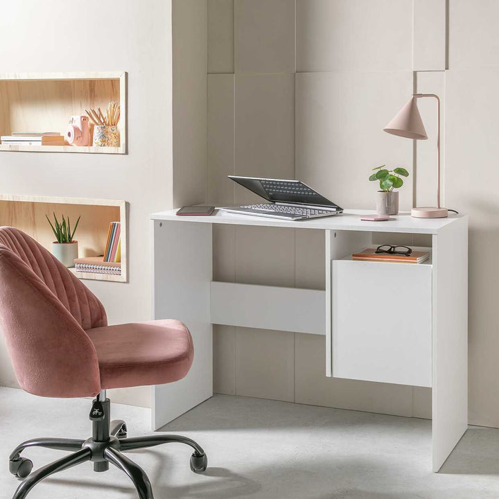 Home Lawson Office Desk - White (Slight Damage to Back)