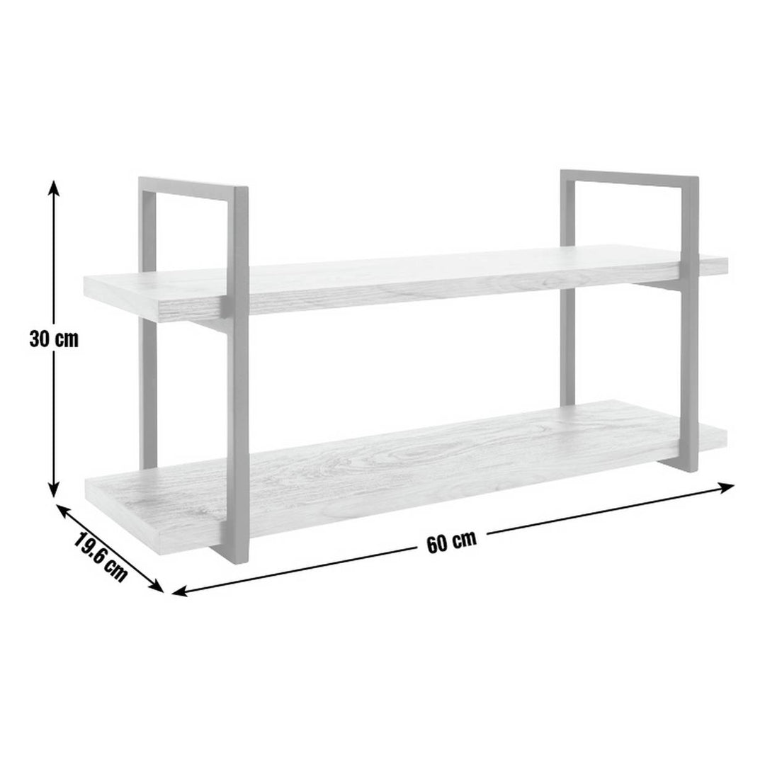 Habitat Nomad 60cm Wall Shelf - Oak
