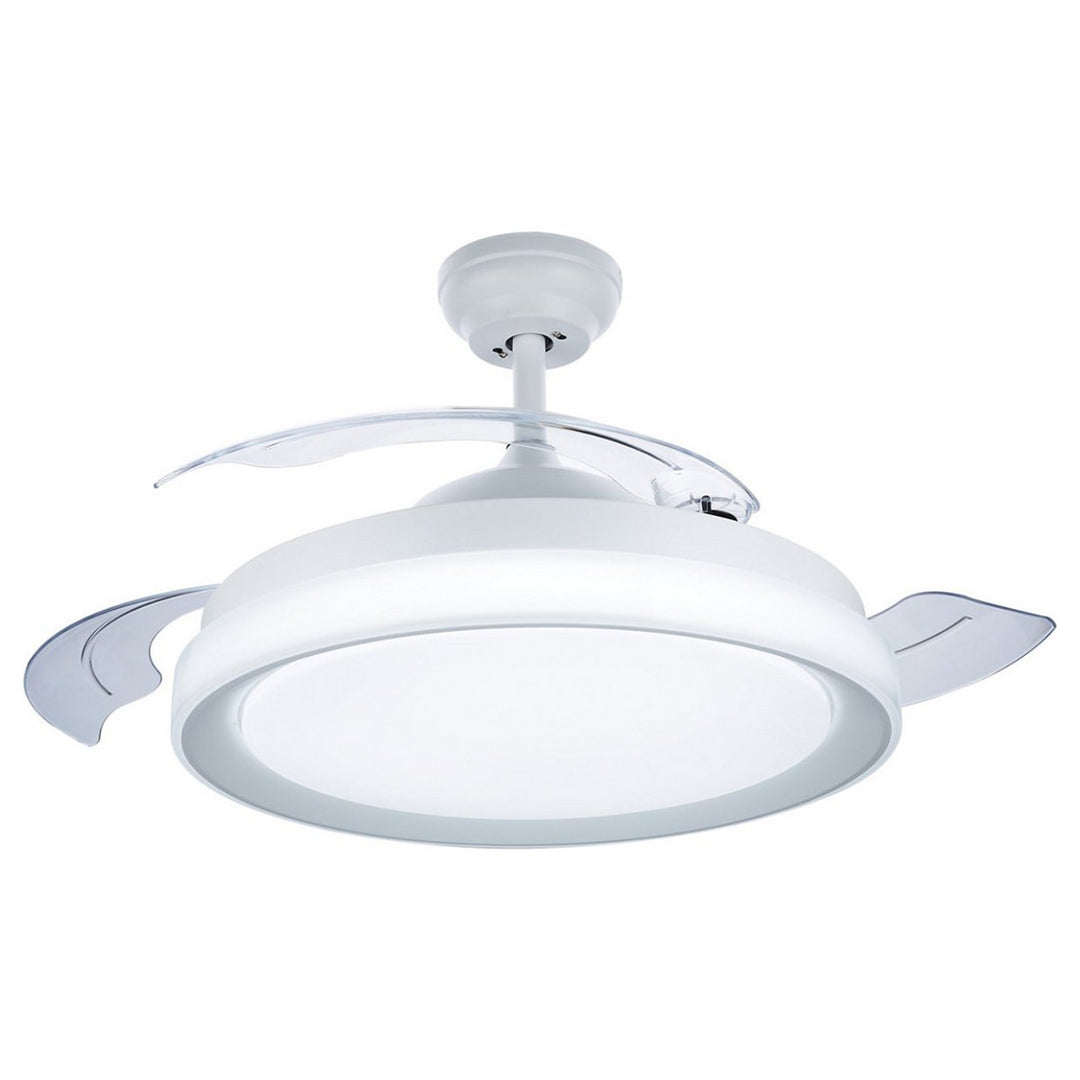 Philips Bliss Remote Control Metal LED Ceiling Fan - White