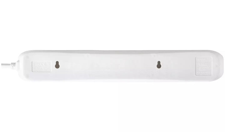 Masterplug 6 Socket Extension Lead - 2m