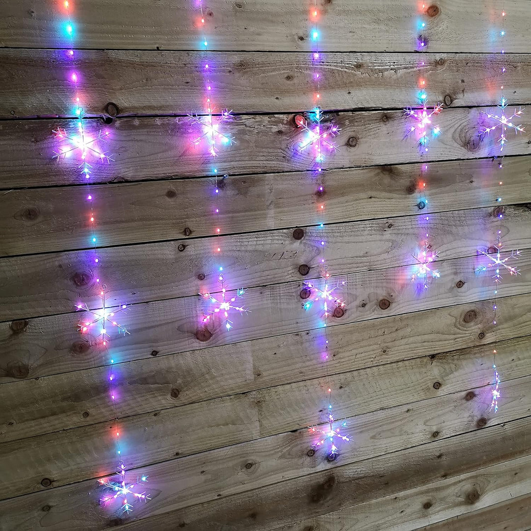 Premier Decorations Rainbow Star Christmas Window Lights