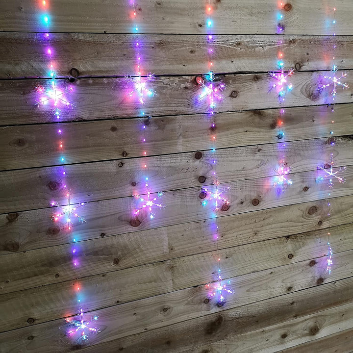 Premier Decorations Rainbow Star Christmas Window Lights