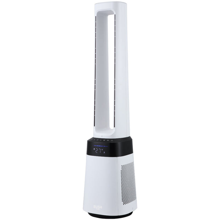 Bush Bladeless 2-in-1 Fan and Air Purifier - Black &amp; White